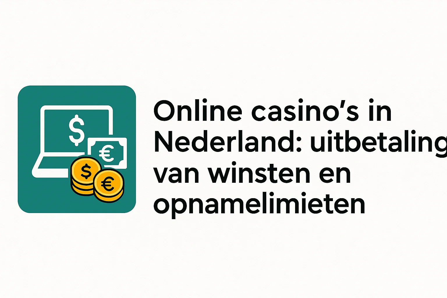 Online casino’s in Nederland: uitbetaling van winsten en opnamelimieten