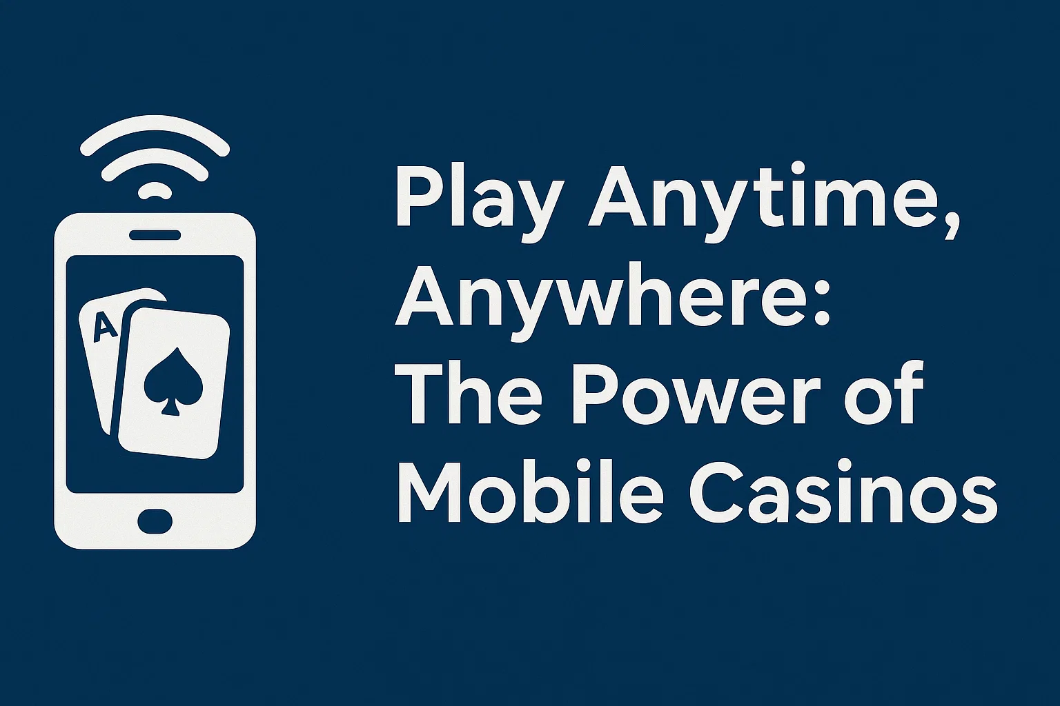 Play Anytime, Anywhere: The Power of Mobile Casinos