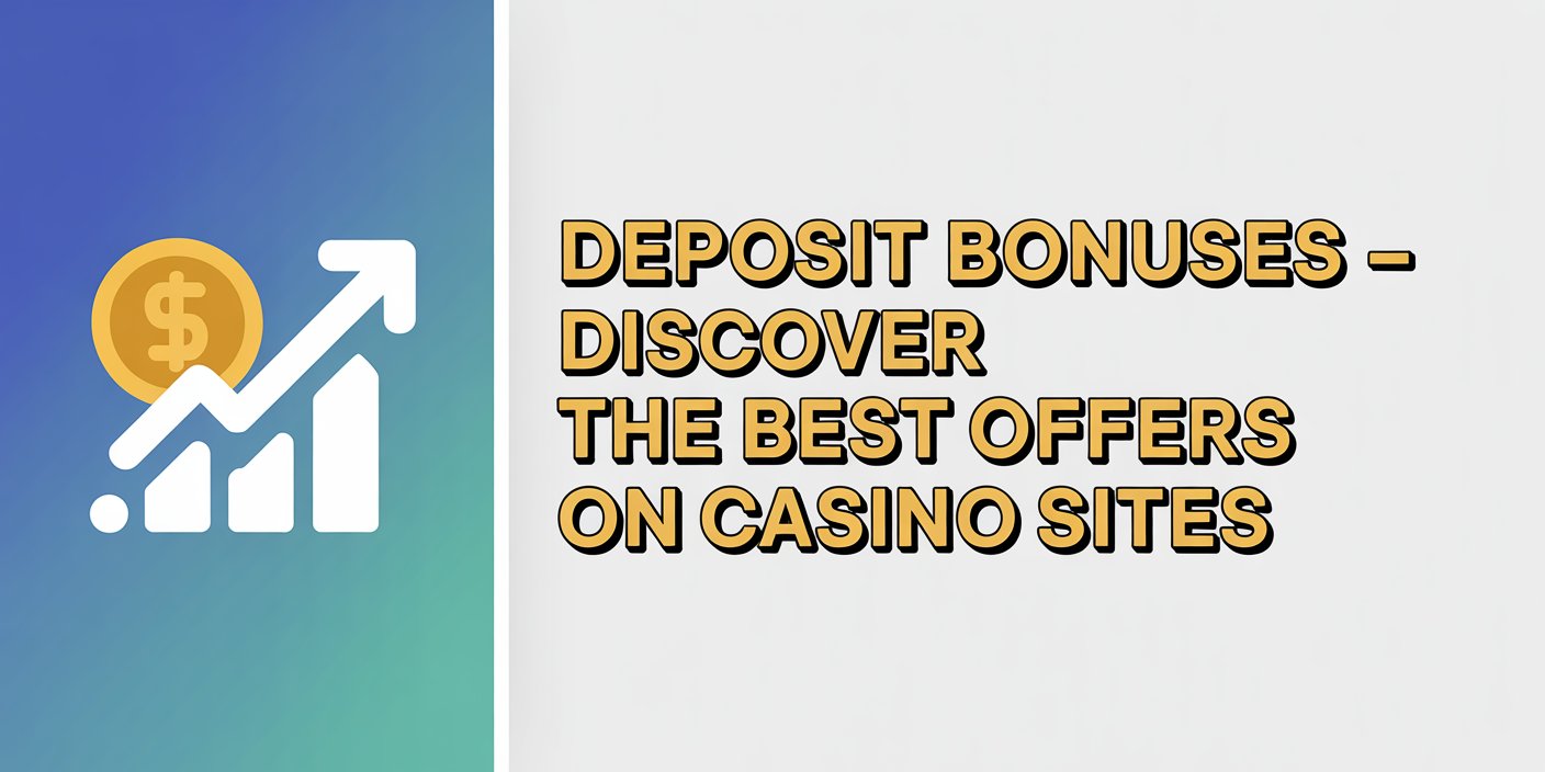 Deposit Bonuses – Discover the Best Offers on Casino Sites
